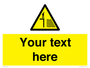 Custom Deep Water Sign